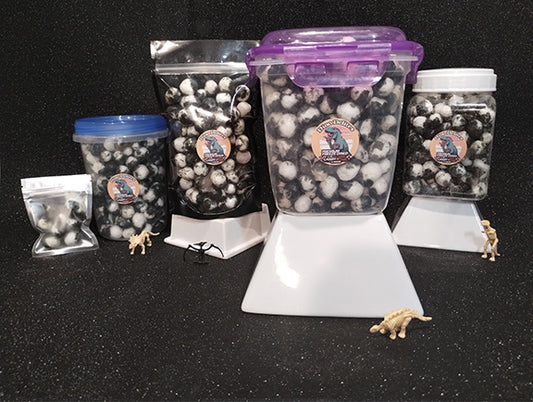 Freeze Dried GRAPEHEADS in a Dino-Delite Resealable Container!